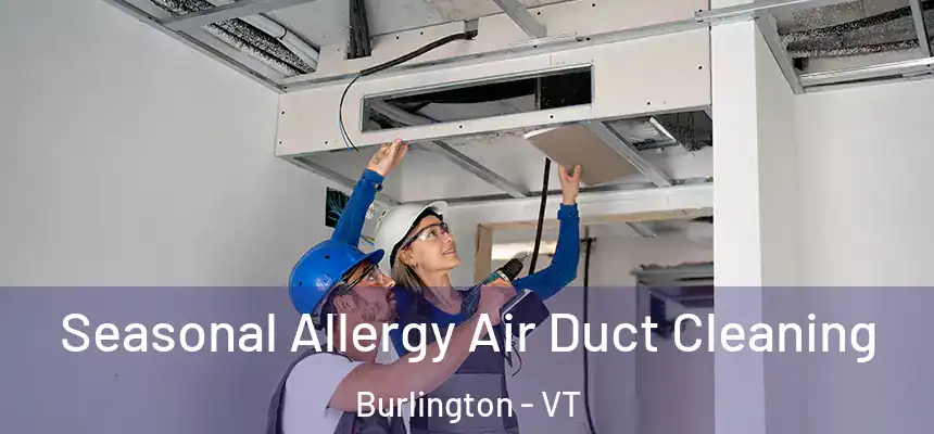 Seasonal Allergy Air Duct Cleaning Burlington - VT